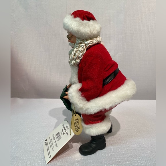Possible Dreams 2007 "Santa Needs A New Bag" 800597 w/Box & Hangtags 2 Pieces - Picture 6 of 14